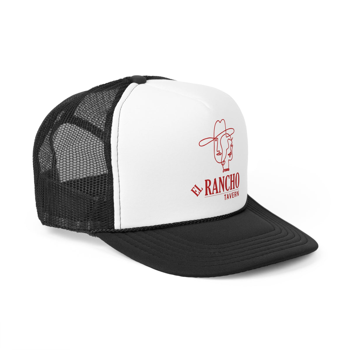 Rancho Hat De Rancho Cowboy Brown/White Flat Bill Cap – La Raza Western  main image 3